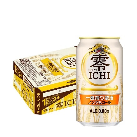 キリン 零ICHI ゼロイチ ノンアルコールビール 350ml×24本 YF