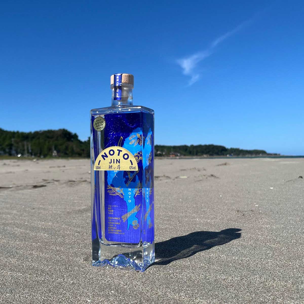 のとジン 願い星 クラフトジン 木箱入り ギフト〔500ml〕ジン お酒 洋酒