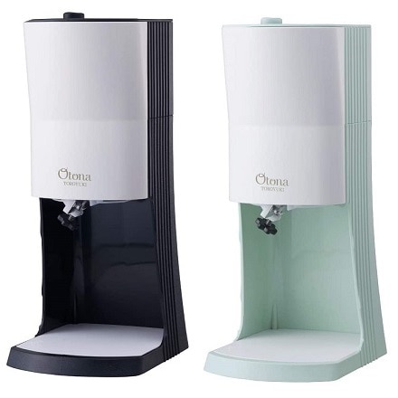 電動ふわとろ雪かき氷器 DTY-B1BK ブラック ※他色あり
