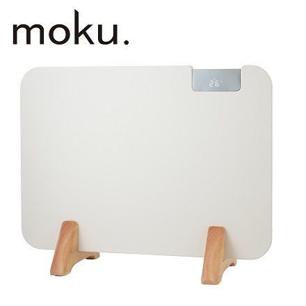 moku. コンベクターヒーター「ここぽか(R)」800W ホワイト MCH0802