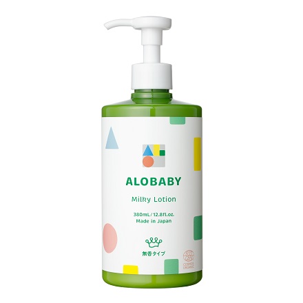 ALOBABY(アロベビー) ミルクローションビッグボトル380ml 無香タイプ