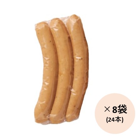 無塩せき ウインナー 120g×8袋 ( 24本 )