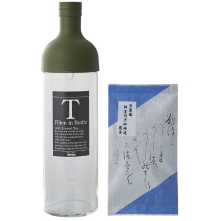 〈東京・芳翠園〉神宮司庁御用達銘茶・フィルターインボトルセット