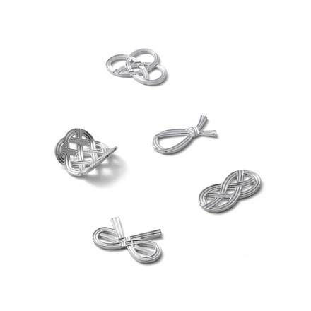 〈能作〉 箸置 結び 5ヶ入