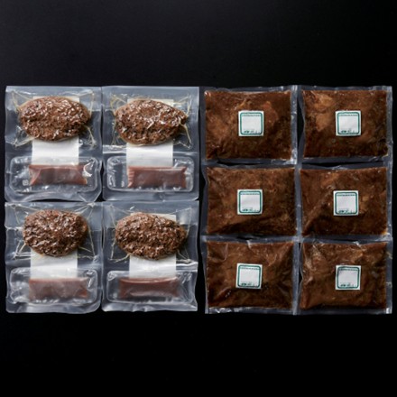 〈レストラン鎌倉山〉 ハンバーグ、ビーフシチューセット　10個入り