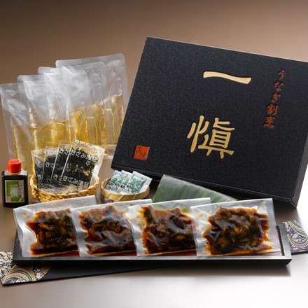 うなぎ割烹「一愼」鰻のひつまぶし　4人前