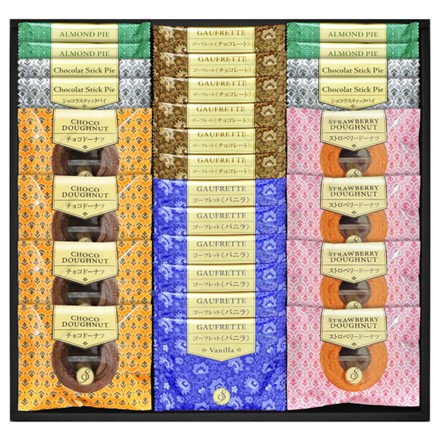 Ｓｅｎｊｕｄｏゴーフレット・焼ドーナツ スイーツセレクト　計28個入り