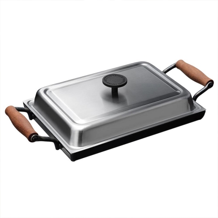 鉄板大 角蓋付き