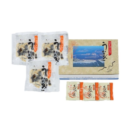 「 浜名湖マルマ（Ｒ） 」うなぎ白焼細切り3袋