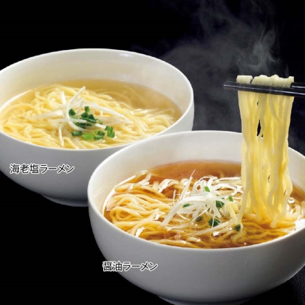 ＜聘珍樓＞醤油・海老塩ラーメン詰合せ 2種各2