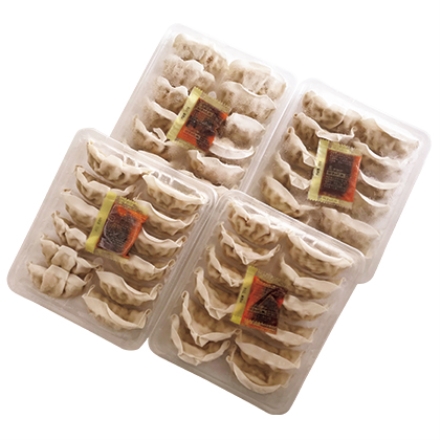 尾道ぎょうざ（ご自宅用） [240g（12個）、たれ10g]×4