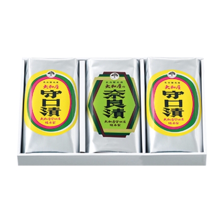 銀袋守口漬・瓜奈良漬詰合せ 守口漬75g×2, 瓜奈良漬×83g