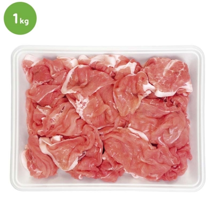 鹿児島県産豚肉バラエティーカット 1kg（カタ・モモ) 送料込み