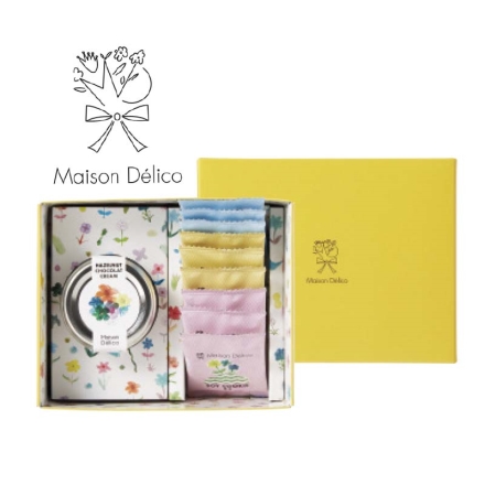 ＜メゾンデリコ＞ショコラクリーム＆クッキーセット ソイクッキー（きなこ・ごま・黒豆 各3枚）、ヘーゼルナッツショコラクリーム80g 送料込み