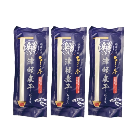 中華そば ひらこ屋 津軽煮干 6食 送料込み