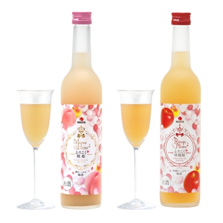 桃姫＆林檎姫 500ｍｌ×2本セット 母の日 送料込み