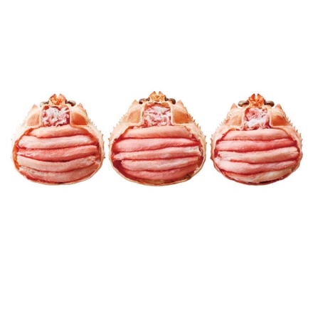 お歳暮のし付き かに甲羅盛り 3個