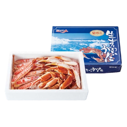 お歳暮のし付き 生ずわいがに（カット削ぎ）1ｋｇ