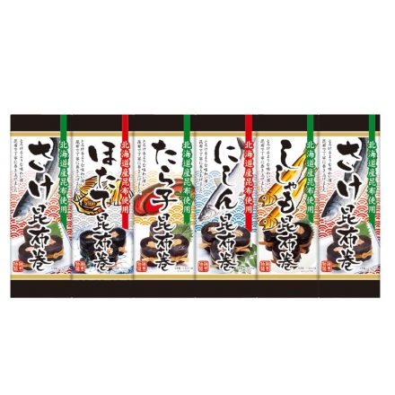 お歳暮のし付き 北海道昆布巻6本セット