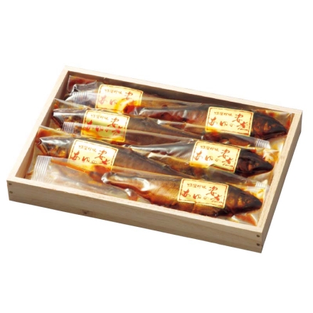 お歳暮のし付き あゆの姿煮 6尾