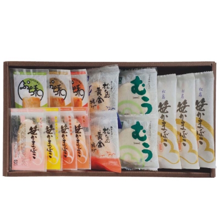 お歳暮のし付き 松かまの笹かまぼこ詰合せＡ