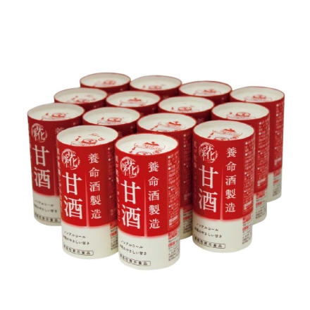 お歳暮のし付き 養命酒製造の甘酒セット1箱