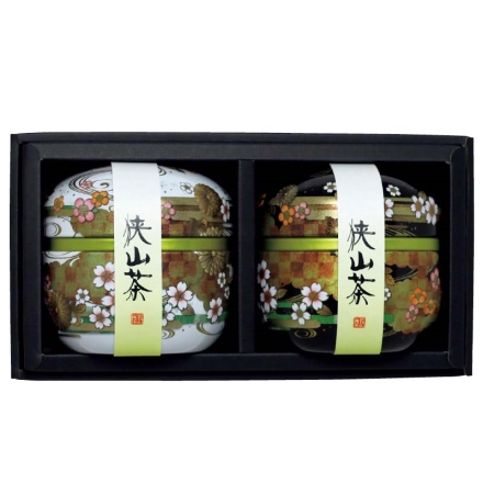 お歳暮のし付き 狭山茶2本セット