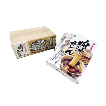 お歳暮のし付き 埼玉名物肉汁うどん（6人前）