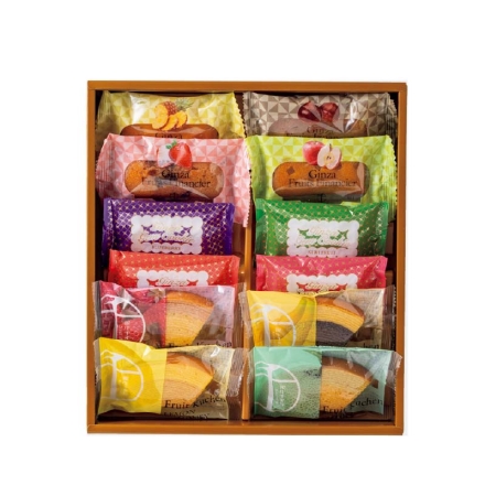 お歳暮のし付き ＜銀座千疋屋＞銀座3種のガトー詰合せ