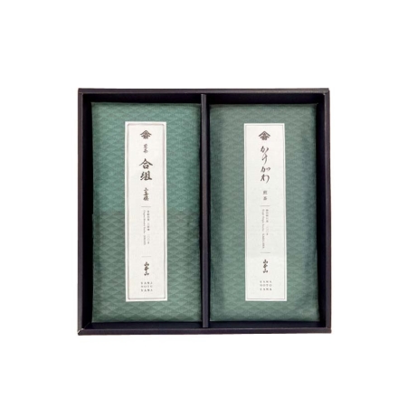 お歳暮のし付き ＜山本山＞銘茶詰合せ 合組上喜撰 煎茶かけがわ 合組煎茶上喜撰・煎茶かけがわ 各100g