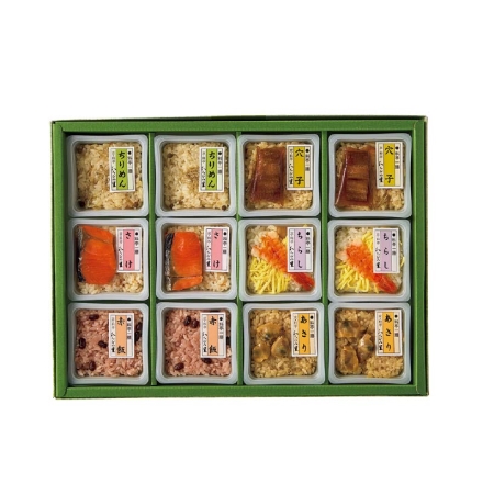 お歳暮のし付き ＜京・料亭 わらびの里＞料亭一膳12個入