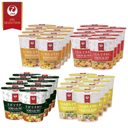 ＜ＪＡＬ ＳＥＬＥＣＴＩＯＮ＞「 カップ麺 」シリーズＢ（32食）