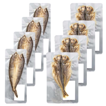 骨まで食べられる焼き魚Ｂ（計8枚）