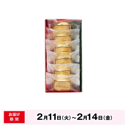 2月11日～2月14日の間にお届け バレンタイン ＜サカイスイーツマーケット＞蒸しチョコ ココラ チョコ チョコレート 6個