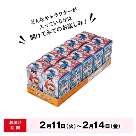 2月11日～2月14日の間にお届け バレンタイン チョコエッグ（スーパーマリオ ブラザーズワンダー） 10個