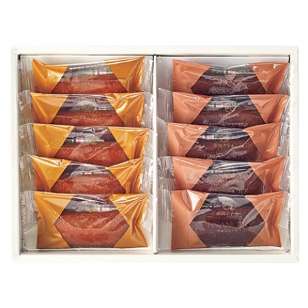 帝国ホテルフィナンシェ（ＦＴ－30ＢＥ） ヘーゼルナッツ・チョコレート 各5個