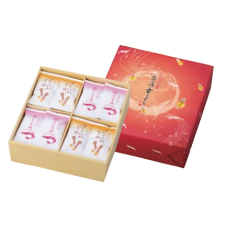 富山湾の幸おかき 白えびかき餅・ほたるいかかき餅 各20袋