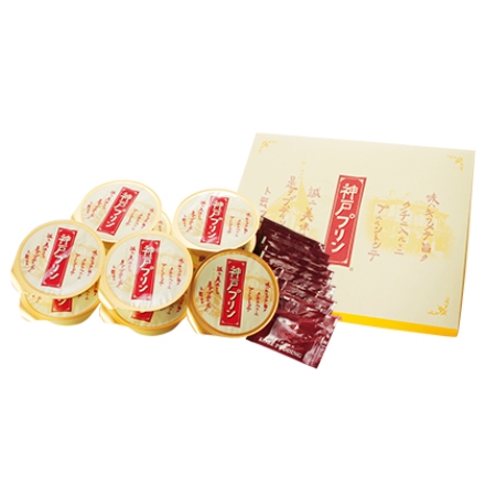神戸プリン 神戸プリン78g・カラメルソース6g 各9