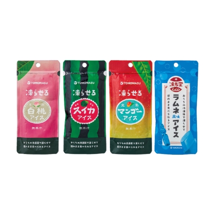 〈友桝飲料〉凍らせるアイス 4種×3