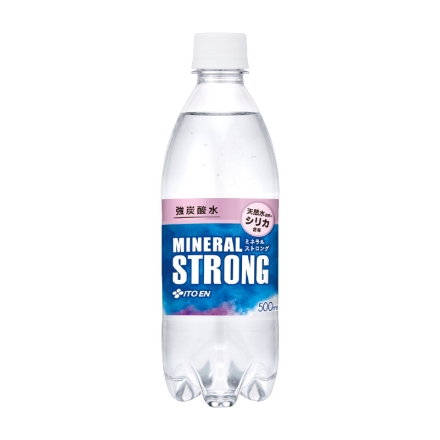 〈伊藤園〉ミネラルストロング強炭酸水 500ml×24