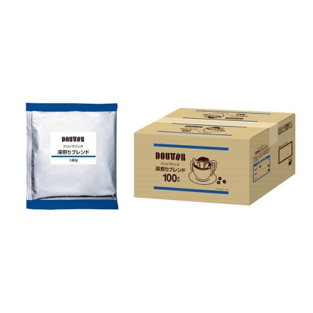 〈ドトール〉ドリップパック深煎りブレンド 100Ｐ