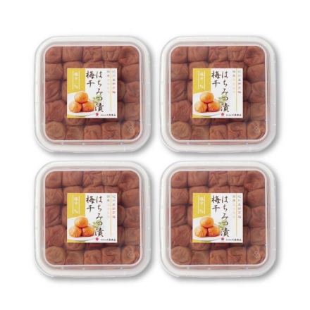 大西食品 紀州南高梅はちみつ漬梅干（塩分約3％） 4箱
