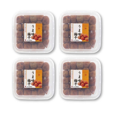 大西食品 紀州南高梅うま味梅干（塩分約10％） 4箱