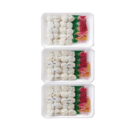 お中元熨斗付き 活〆湯引き鱧 （湯引き鱧120g、からし酢味噌20g、梅肉9g）×3