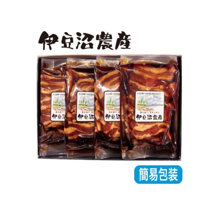 お中元熨斗付き 宮城県産豚バラ 豚丼の具 110g（固形量80g）×4 御中元 夏ギフト ギフト 贈答