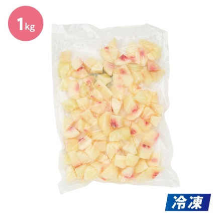 冷凍 山形県産 白桃 1ｋｇ