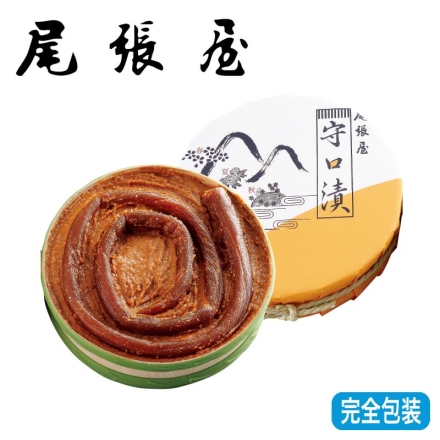 お歳暮のし付き 守口漬 樽入 240g