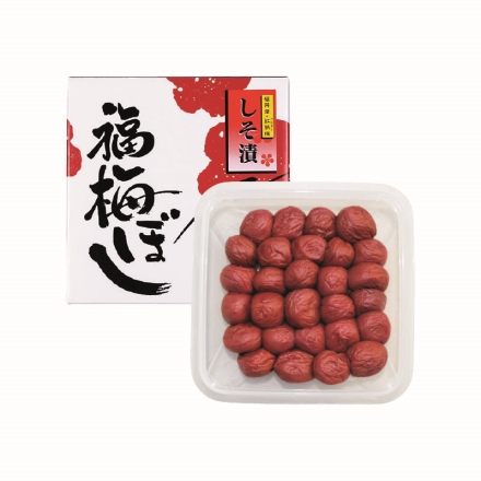 お歳暮のし付き しそ漬け福梅ぼし 650ｇ