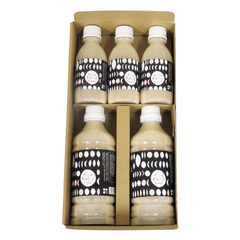 お歳暮のし付き 糀だけで作った ギノーのあまざけ 500g×2、185g×3