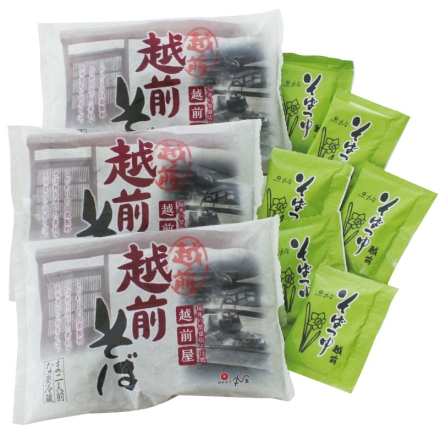越前屋の自家挽きそば 6食